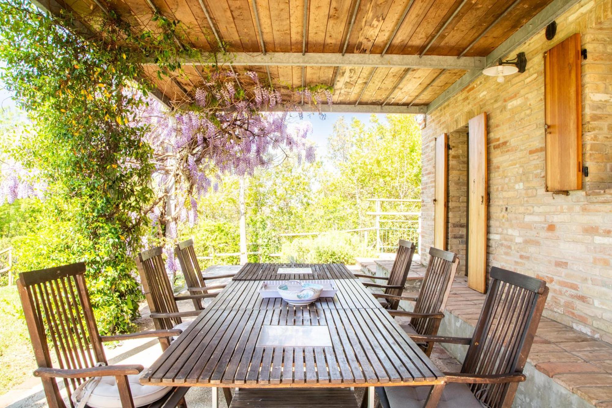 Casali Marchigiani - Ville Vacanza Private Con Piscina Ostra ภายนอก รูปภาพ